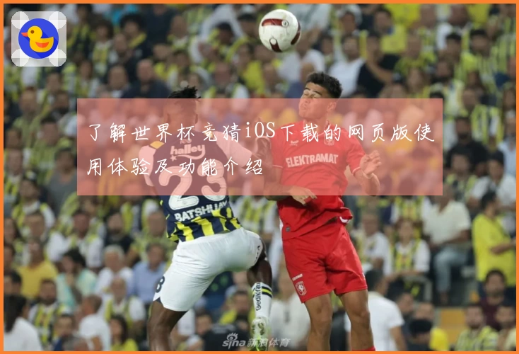 了解世界杯竞猜iOS下载的网页版使用体验及功能介绍
