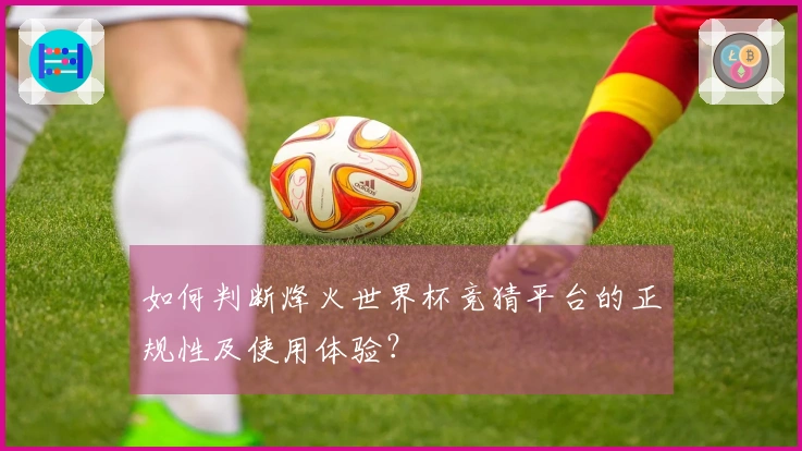 如何判断烽火世界杯竞猜平台的正规性及使用体验?
