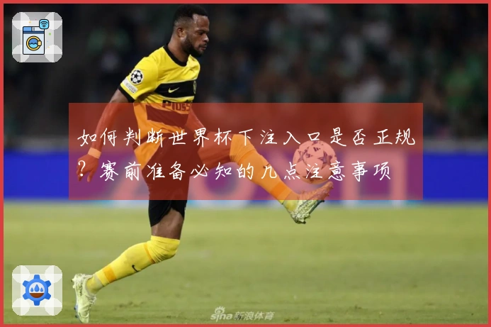 如何判断世界杯下注入口是否正规？赛前准备必知的几点注意事项