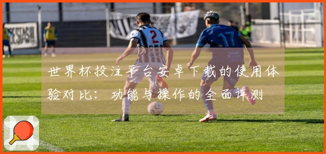 世界杯投注平台安卓下载的使用体验对比：功能与操作的全面评测