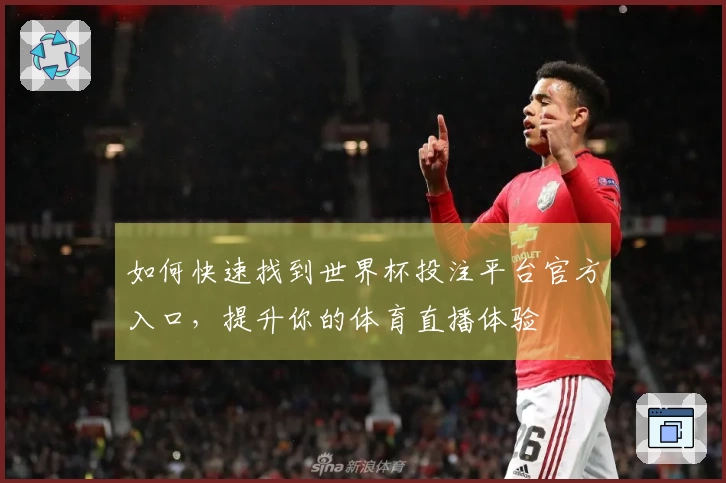 如何快速找到世界杯投注平台官方入口，提升你的体育直播体验