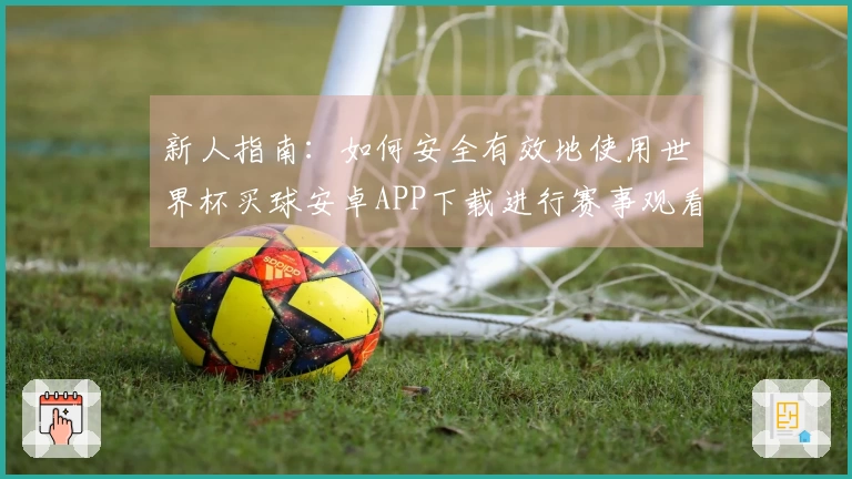 新人指南：如何安全有效地使用世界杯买球安卓APP下载进行赛事观看与互动